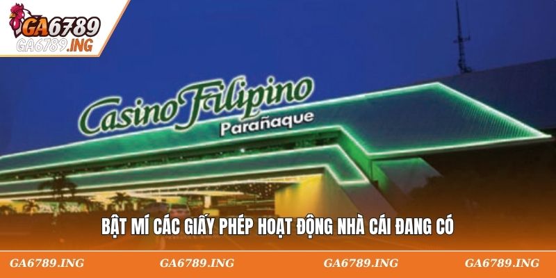 Bật mí các giấy phép hoạt động nhà cái đang có