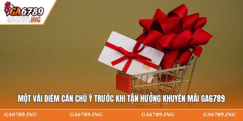 Một vài điểm cần chú ý trước khi tận hưởng khuyến mãi GA6789